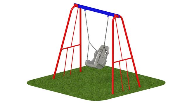 2.4m Steel Swing 4